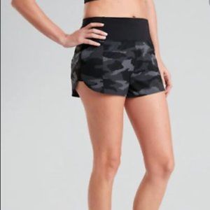 Athleta Camo running shorts